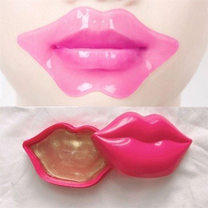 pink lip mask