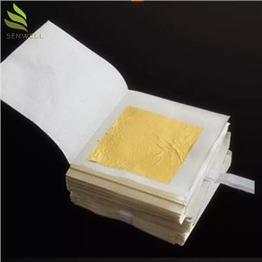 Folia Gold Leaf 24 K Jadalne Złoto